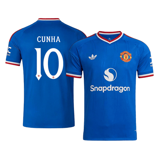 Manchester United Udebanetrøje 2026/27 – CUNHA #10 – UCL