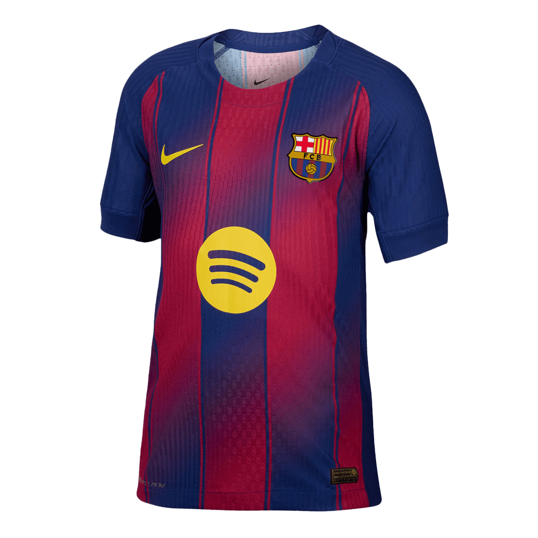 Barcelona Hjemmebanetrøje Spillerversion 2025/26 F.DE JONG #21