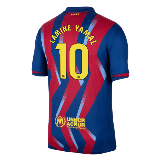 Barcelona Fjerdetrøje 2025/26 LAMINE YAMAL #10