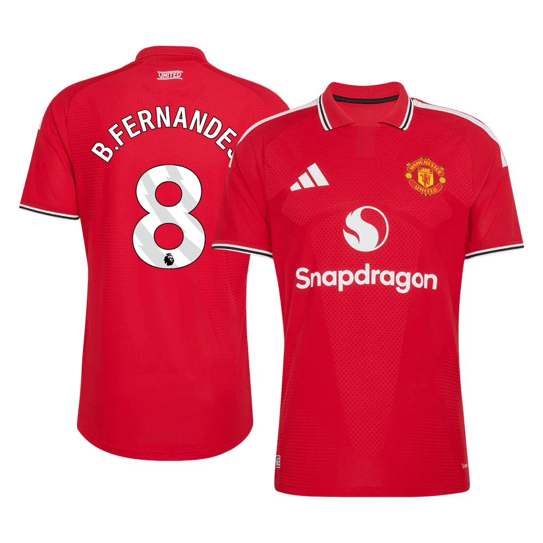 Manchester United Hjemmebanetrøje 2026/27 – B. FERNANDES #8 [Spillerversion]