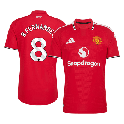 Manchester United Hjemmebanetrøje 2026/27 – B. FERNANDES #8 [Spillerversion]