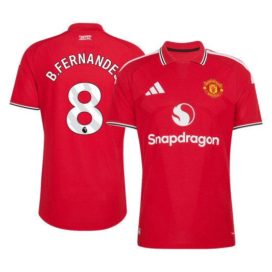 Manchester United Hjemmebanetrøje 2026/27 – B. FERNANDES #8 [Spillerversion]
