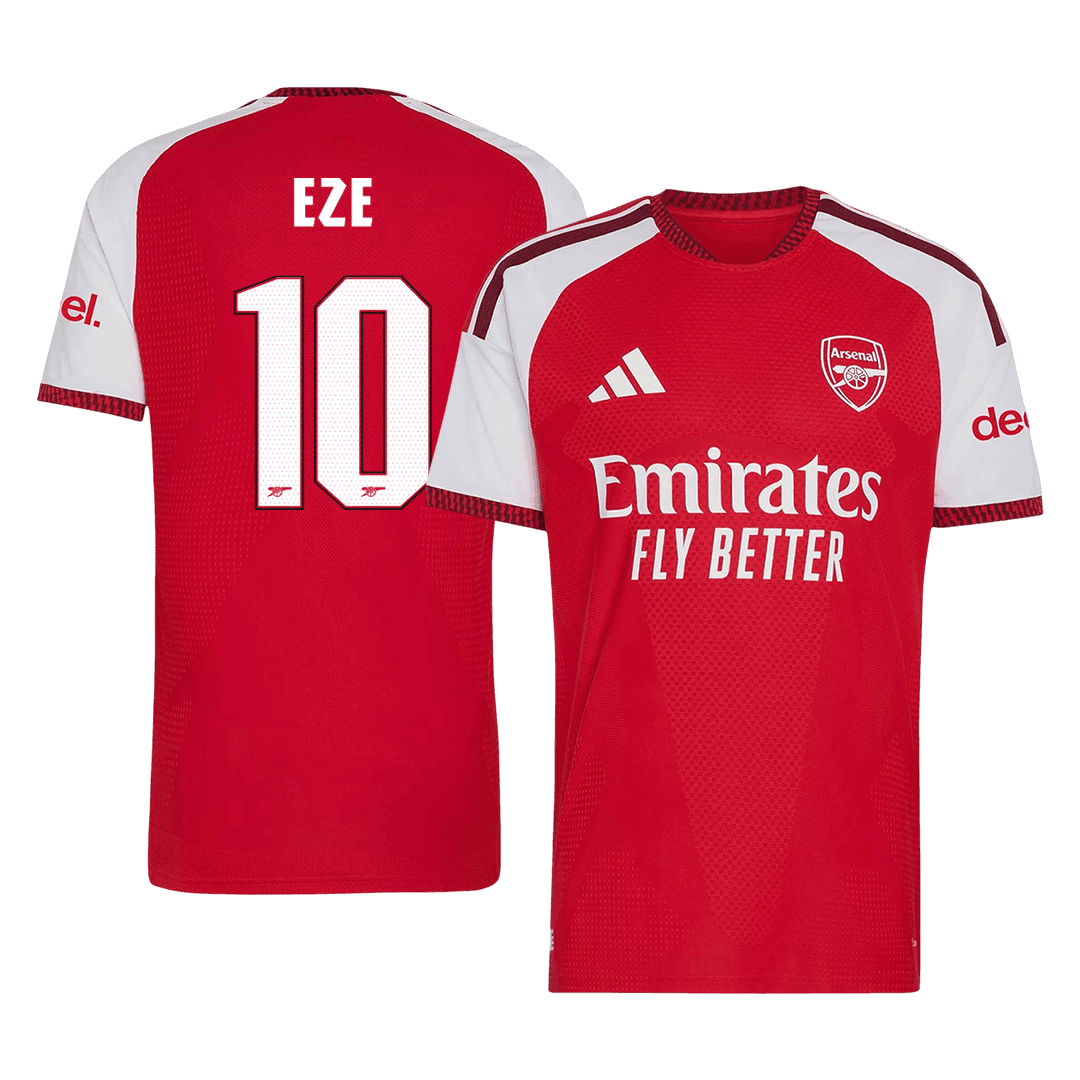 Arsenal Hjemmebanetrøje 2026/27 – EZE #10 – UCL [Spillerversion]