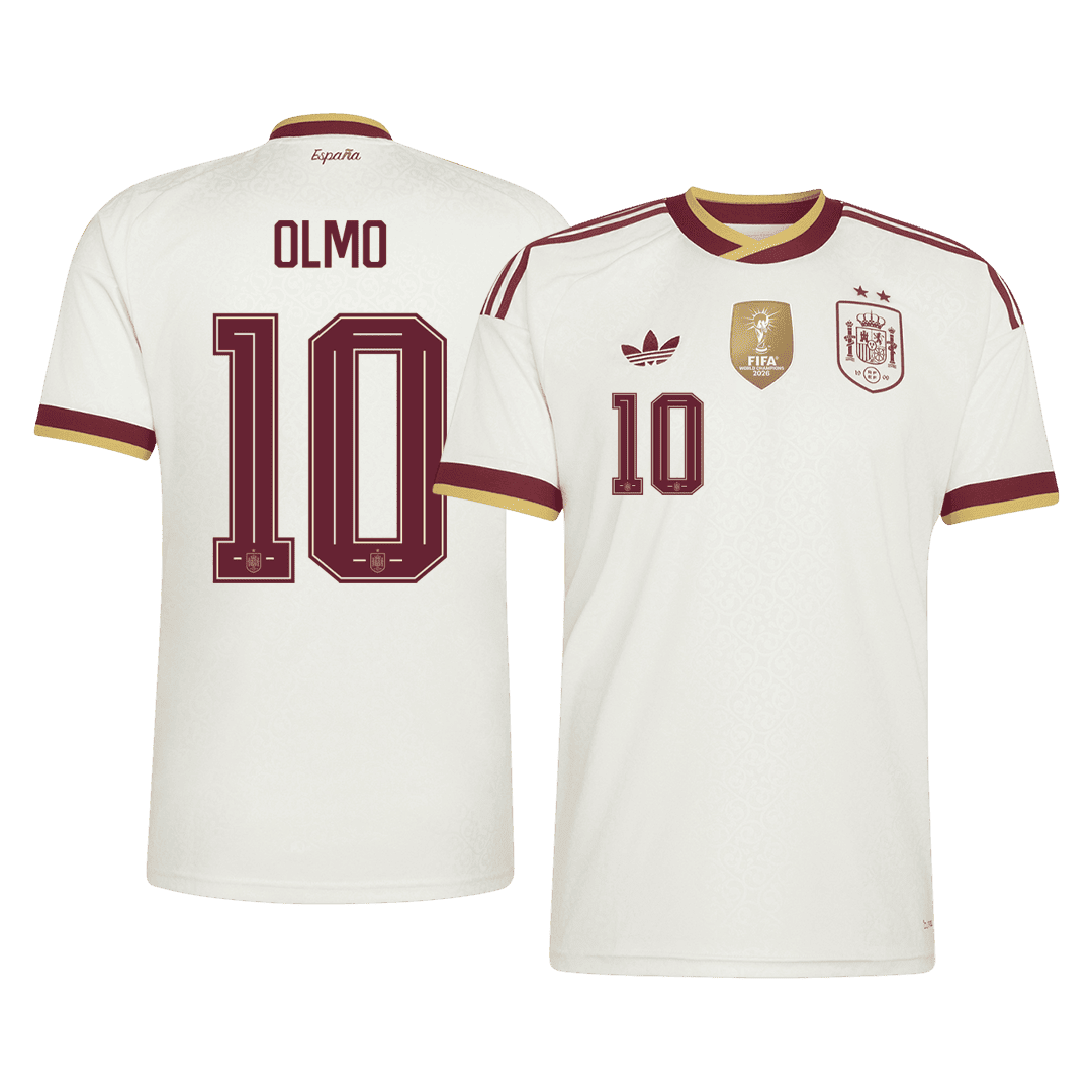 [Champion Edition] Spanien Udebanetrøje VM 2026 – OLMO #10
