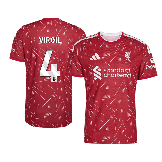 Liverpool Hjemmebanetrøje 2026/27 – VIRGIL #4 [Spillerversion]