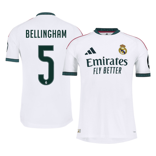 Real Madrid Hjemmebanetrøje 2026/27 – BELLINGHAM #5 [Spillerversion]