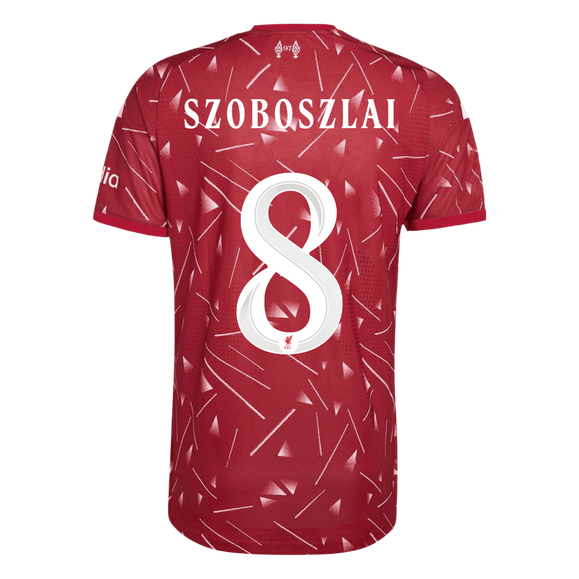 Liverpool Hjemmebanetrøje 2026/27 – SZOBOSZLAI #8 [Spillerversion]