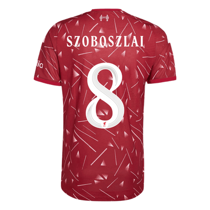 Liverpool Hjemmebanetrøje 2026/27 – SZOBOSZLAI #8 [Spillerversion]