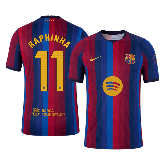 Barcelona Hjemmebanetrøje 2026/27 – RAPHINHA #11 [Spillerversion]
