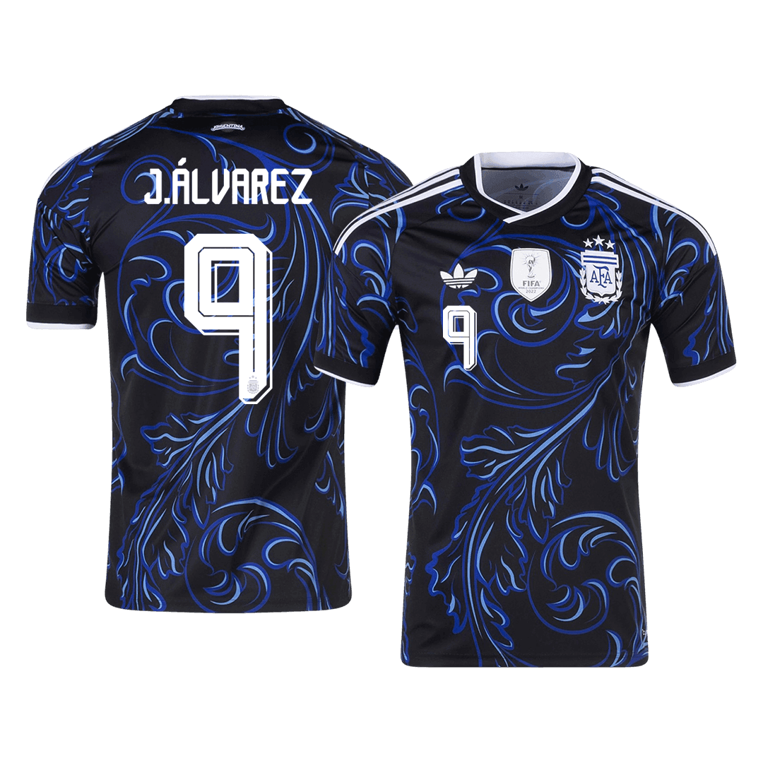 Argentina World Cup Udebanetrøje 2026 J. ÁLVAREZ
