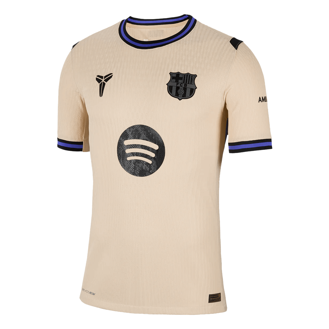 Barcelona Udebanebanetrøje Spillerversion 2025/26 UCL PEDRI #8